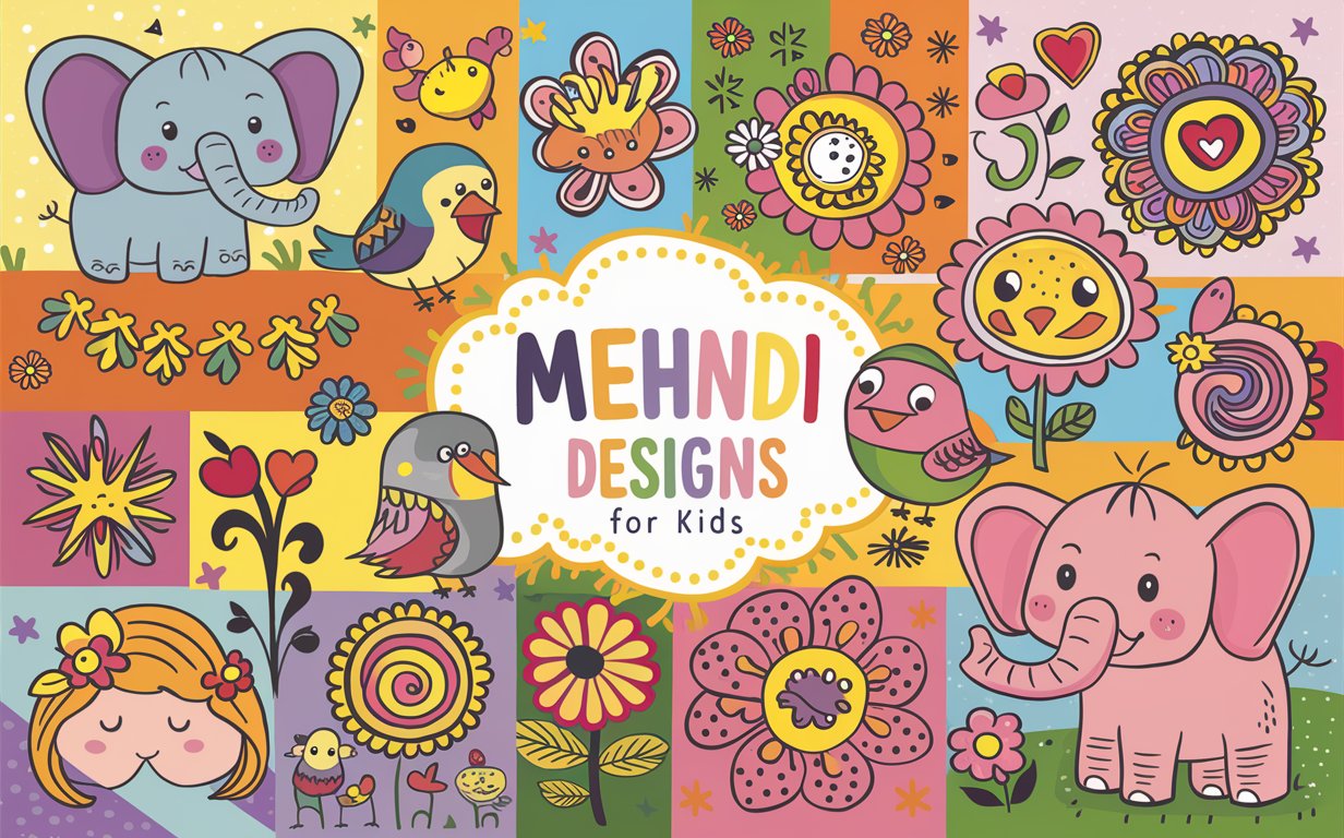 Simple Mehndi Designs for Kids