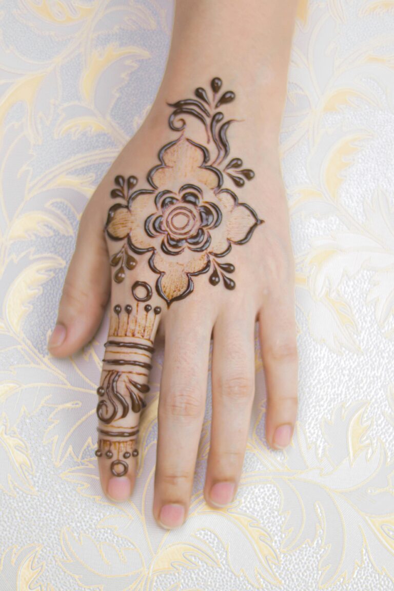 Simple Mehndi Designs for Kids: Easy and Fun Patterns